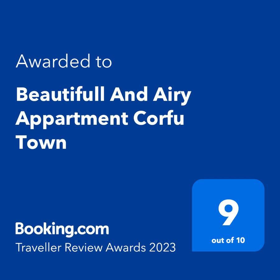 Beautifull And Airy Appartment Corfu Town Kanóni Kültér fotó